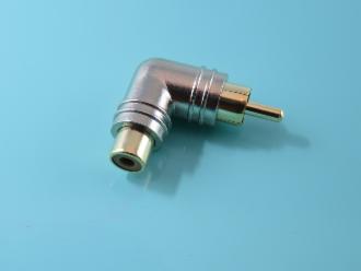 Photo of 90 DEGREE RCA PLUG