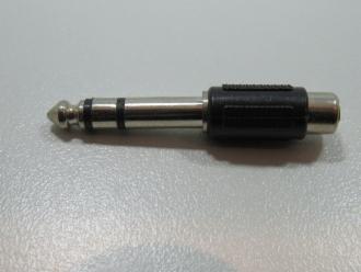 Photo of 6.5 MM MALE - AV FEMALE ADAPTOR