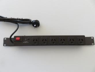 Photo of 6 OUTLET FLUSH 19'' POWER BOARD HORIZONTAL