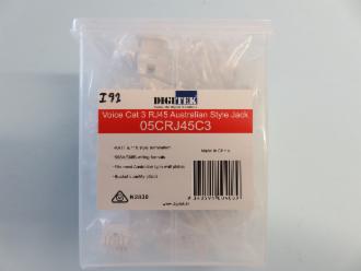 Photo of 50 PACK CAT 3 RJ 45 INSERTS