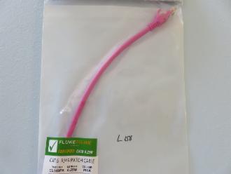 Photo of 0.25M PINK CAT 6 PATCH LEAD