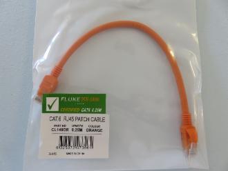 Photo of 0.25M ORANGE CAT 6 PATCH LEAD