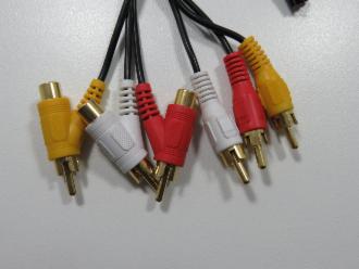 Photo of 3 PIN AV LEAD 1.5 M PIGGY BACK