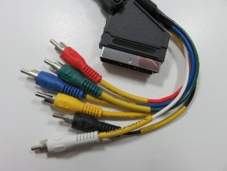 Photo of SCART - 6 PIN USE BLUE YEL GREEN FOR RCA