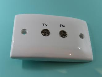 Photo of TV - FM WALL PLATE