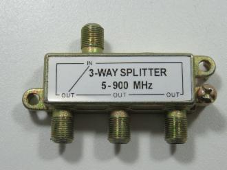 Photo of 3 WAY F P/PASS 1 LEG SPLITTER