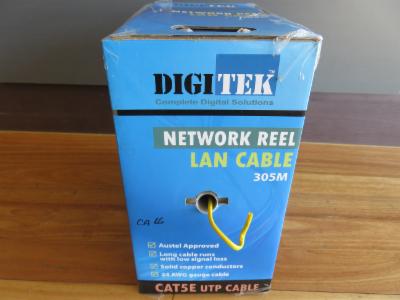 Photo of CAT 5e 305M BOX YELLOW